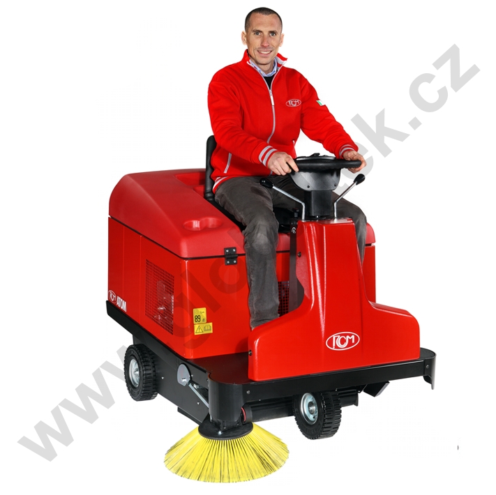 Sedadlový zametací stroj ATOM PLUS