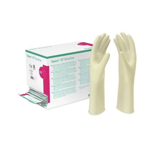 Rukavice latex VASCO Sensitive, sterilní, vel.6,5, 40párů