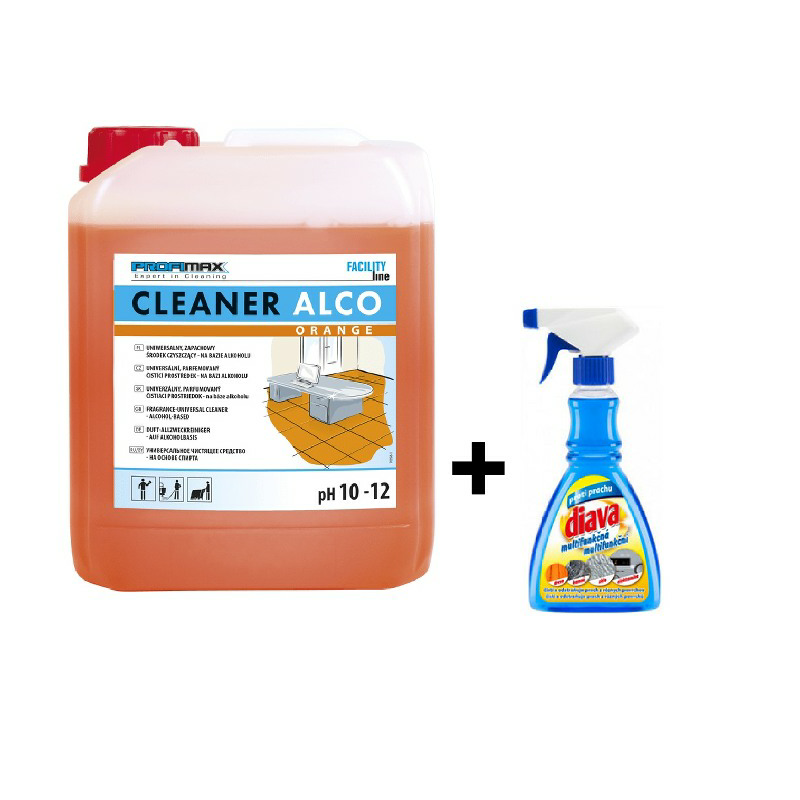 PROFIMAX UNIVERSAL CLEANER ALCO ORANGE 5l + diava 330ml ZDARMA