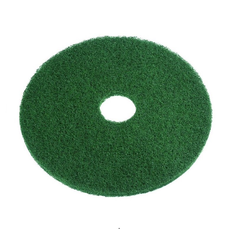 Pady kruhové strojní 17" (432 mm) zelené 5ks