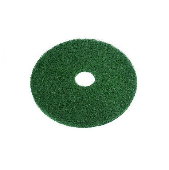 Pady kruhové strojní 13" (330 mm) zelené 5ks