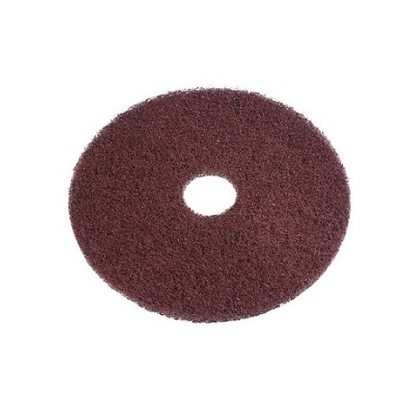 Pad kruhový strojní 13" (330 mm) hnědý 1ks