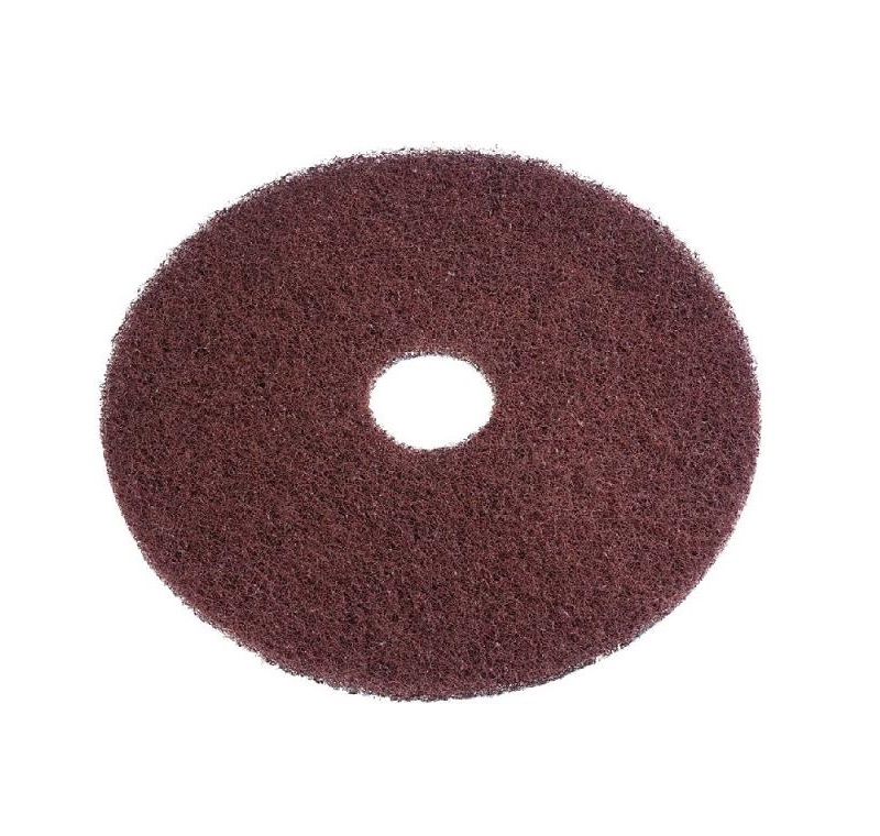 Pad kruhový strojní 17" (432 mm) hnědý 1ks