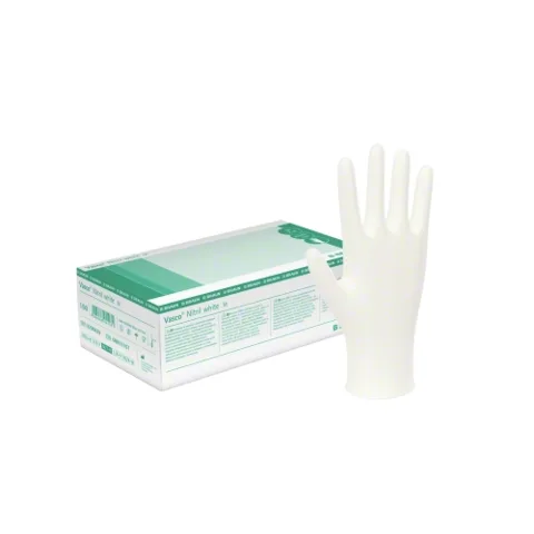 Rukavice Nitril Vasco White M 200ks