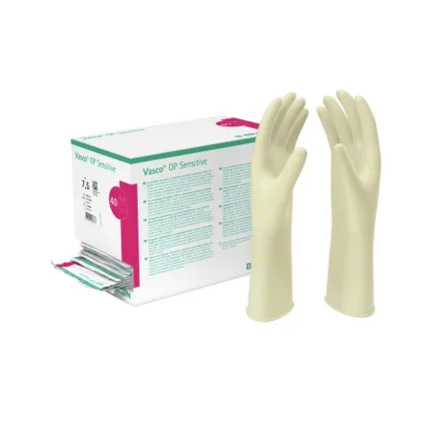 Rukavice latex VASCO Sensitive, sterilní, vel.8, 40párů