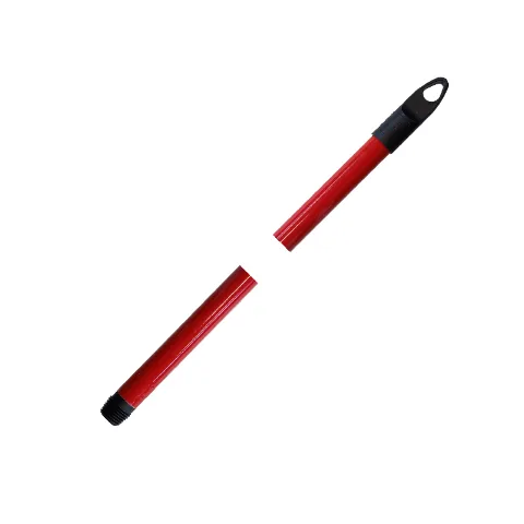Hůl smetáková kovová, jemný závit 130cm