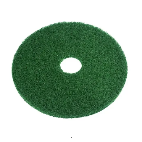 Pady kruhové strojní 17" (432 mm) zelené 5ks
